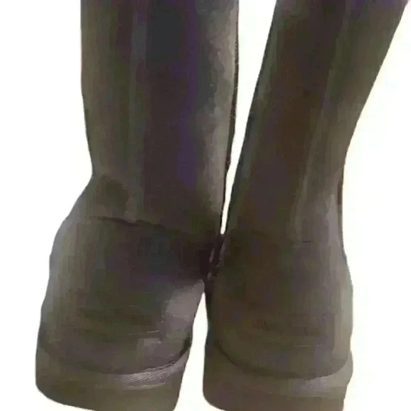 Minnetonka genuine leather and sheepskin boots sz 9 - Picture 6 of 7